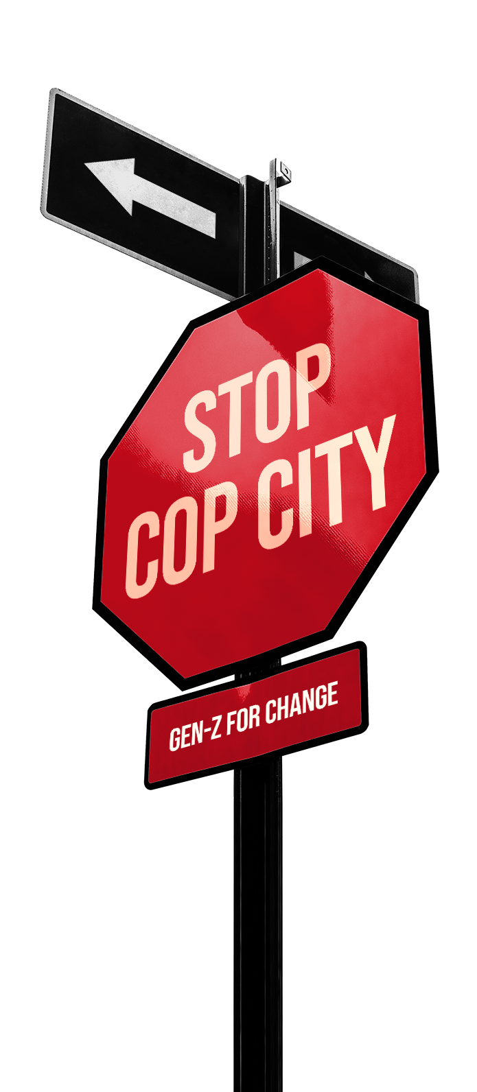 Stop Cop City Stop Sign